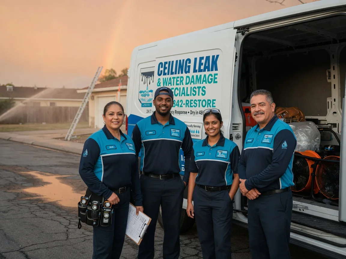 Ceiling Leak Cleanup company in Tracys Landing, MD
